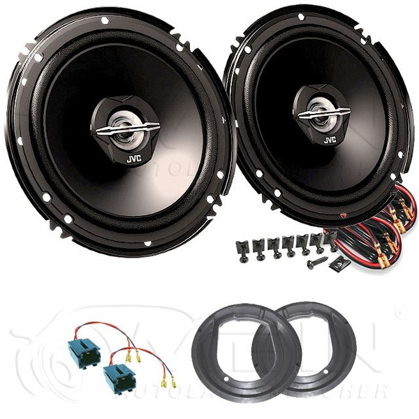 Jvc Lautsprecher FüR Peugeot 306 1993-2002 Front TüR Vorn 2-Wege Koax 300W #BF5T-image