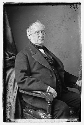 Photo:John Peter Van Ness 1860s Portrait Man with Glasses