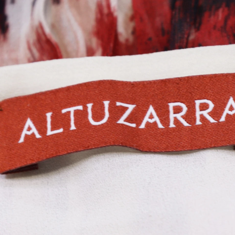 Falda midi plisada Georgette Altuzarra Kemmaren en poliéster multicolor talla 40 Foto 4 de 4