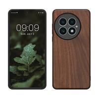 Holz SchutzhüLle FüR Oneplus 13 Hardcase Tpu Bumper Walnussholz HüLle HandyhüLle