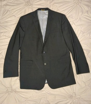 Brooks Brothers Wool Blazer Mens 44L Explorer Regent Fit Jacket