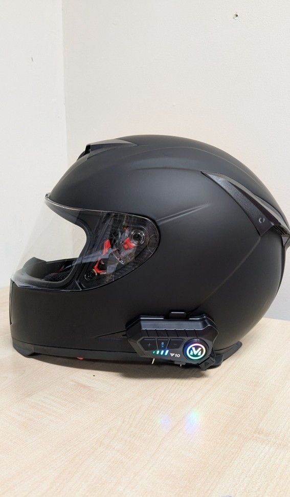 Intercom Moto M avec micro doux ou dur pour casque de motard - 3