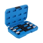 6pc E-Type Socket Pack 1/2" Drive E10-E20 for Car Service 140mm CR-V Steel Set