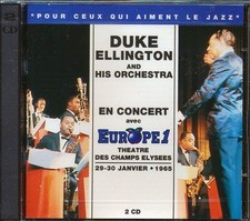 CD Duke Ellington & His Orchestra - En Concert Avec Europe 1: Theater Des Champs