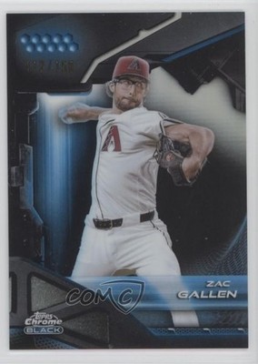 2026 Topps Chrome Black Blue Refractor 112/150 Zac Gallen #164 1u7g