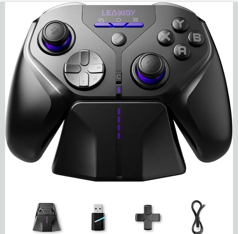 leadjoy Xeno Plus Wireless Game Controller, TMR Joysticks, Hall Effect & Tactile