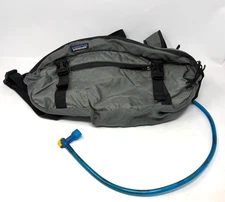 Patagonia Super Nova Day Bag Grey Crossbody Sling Camelbak Hydration Hiking Pack