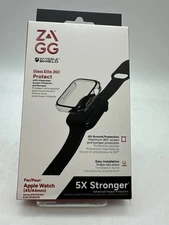 ZAGG InvisibleShield Glass Elite 360 for Apple Watch 9/8/7/6/5/SE 2022 45/44mm