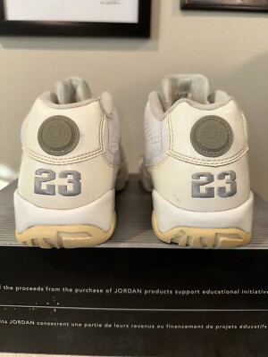 air jordan 9 retro low white chrome