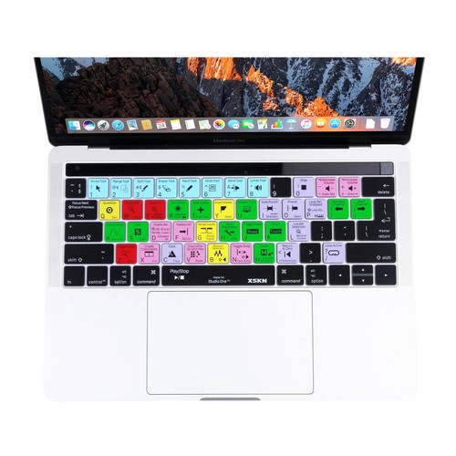 XSKN Studio One Shortcuts Keyboard Cover for Macbook Pro 13.3/15.4 Touch Bar - 第 2/5 張圖片