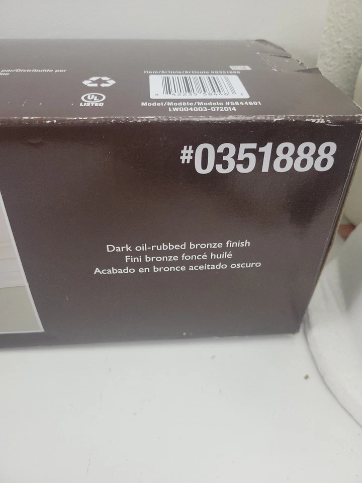 Allen + Roth 32" 4 Head Track Light #0351888 Bronze Finish Ceiling Fixture - Image 3 of 4