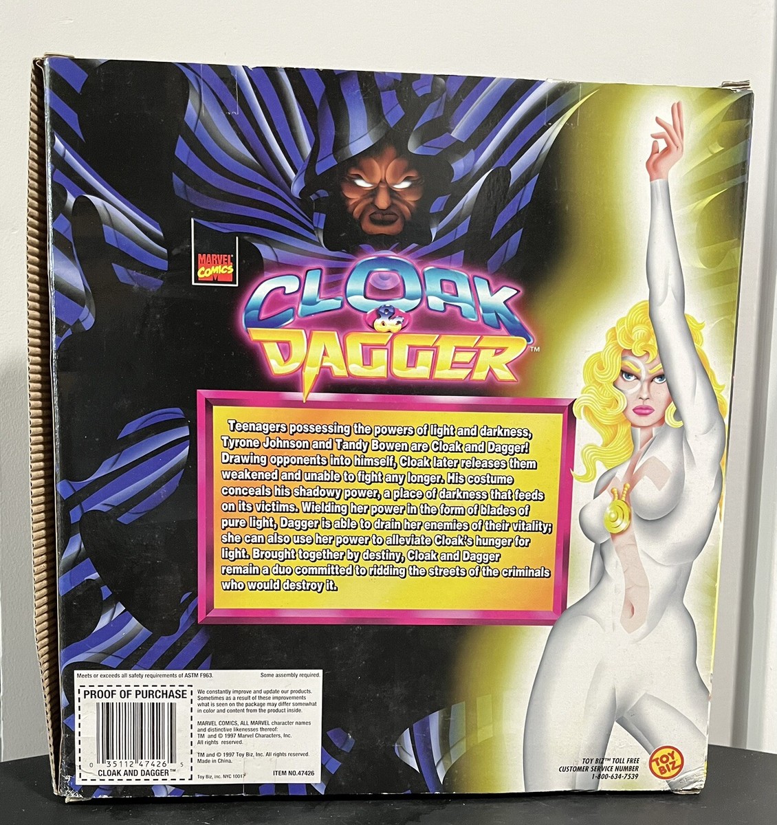 Marvel Entertainment Cloak and Dagger Collectors Set Action