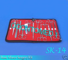 Set of 14 Pieces Basic Minor Surgery Kit Surgical instruments-SK-14