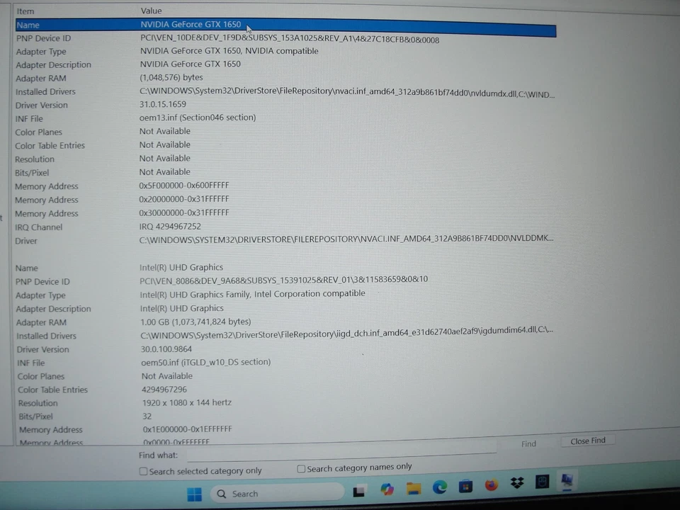 Acer Nitro 5 AN515-57 15.6” FHD i5-11400H 2.7GHz 8GB SSD 256GB NV GeForce GTX - Image 3 of 4