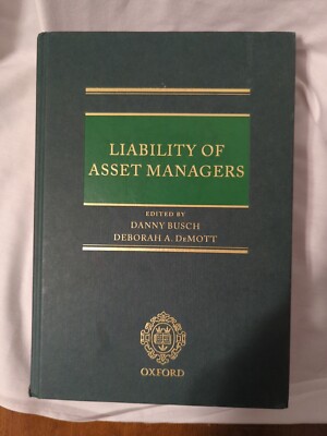 Liability Of Asset Managers Danny Busch 2012 Euc law school textbook