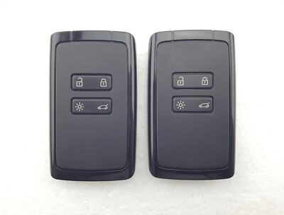 2 x RENAULT CLIO / CAPTUR 4 Button Key Fobs Job Lot - Tested #6