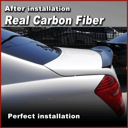 Carbon Heckspoiler Spoiler Flügel Lippe für Mercedes W221 S350 S500 S400 2008-13 - Picture 3 of 12