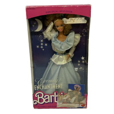 Vintage 1989 Evening Enchantment Barbie Sears Limited Edition Mattel 3596 NRFB