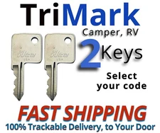Trimark Keys Camper RV Motorhome Replacement Key Cut to your Code 80251-80500