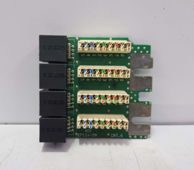 TELESAFE MINI PATCH BOX 4 PORT ETHERNET CARD EP134-29 CAT.6