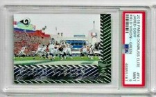 2018 Panini Elite Jared Goff Field Vision - Green PSA 9