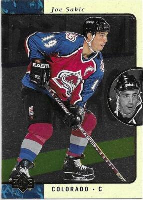 ダイタク　シブゴゴ カード JOE SAKIC 1995-96 Upper Deck SP Hockey card #31 Colorado Avalanche
