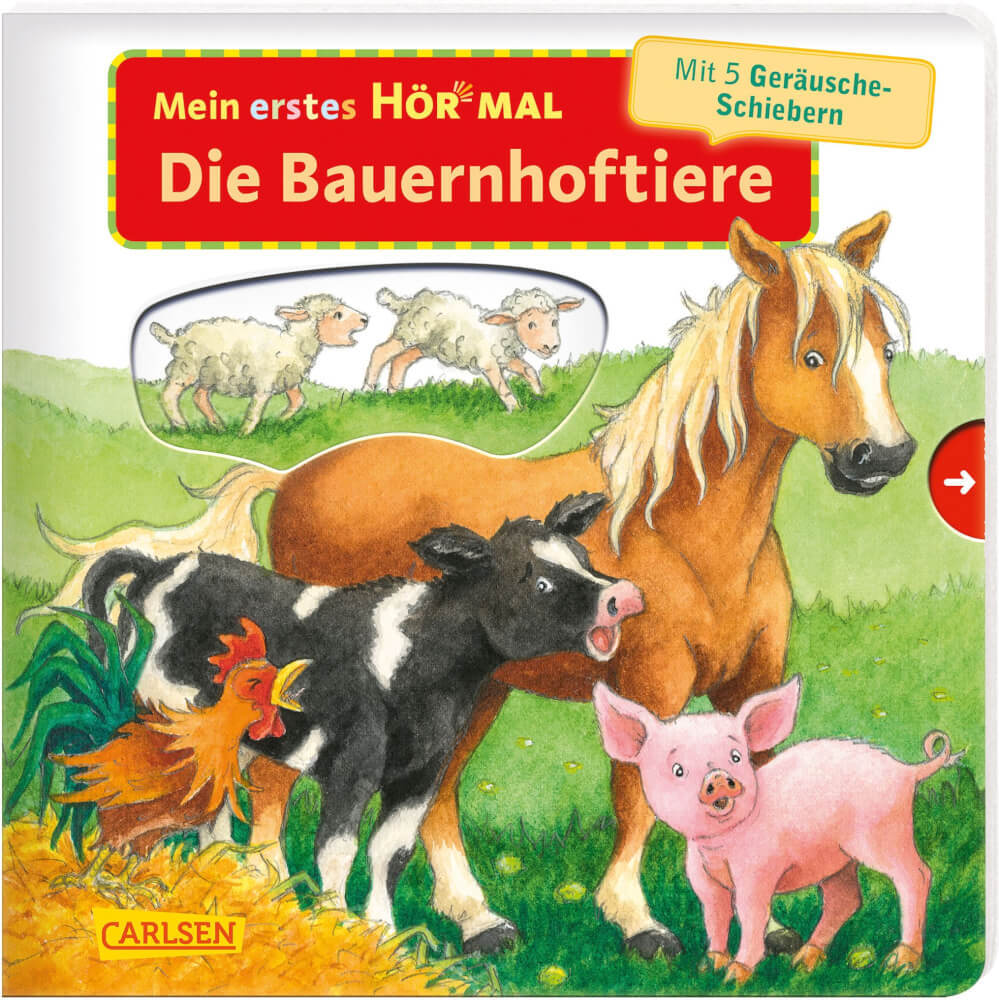 Thumbnail - Mein Erstes Hör Mal (soundbuch Ab 1 Jahr): Die Bauernhoftiere
