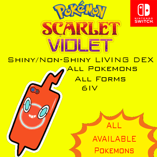 Living Pokédex Scarlet and Violet! Get all pokémon of Gen 9! - PokeFlash