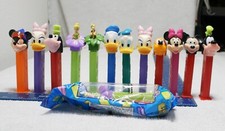 PEZ Disney 13 Mickey, Minnie and friends Tinkerbell Goofy Donald Duck Pluto