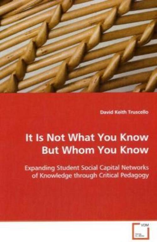 Thumbnail - David Keith Truscello | It Is Not What You Know But Whom You Know |