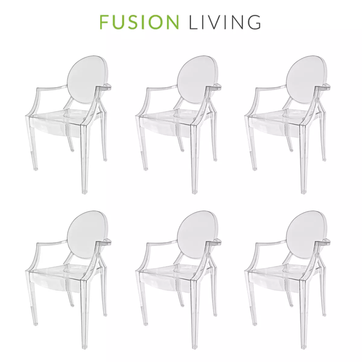 Plastic 2024 ghost chairs