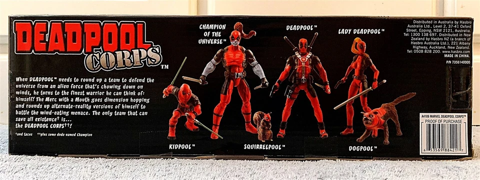 SDCC MARVEL UNIVERSE DEADPOOL CORPS TACO TRUCK COMIC CON EXCLUSIVE MINT/SEALED - Image 4 of 4