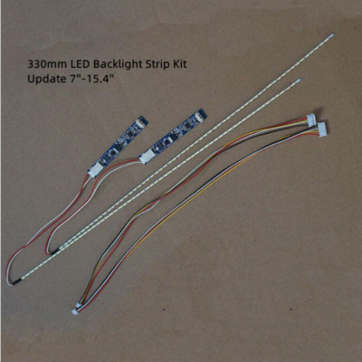 330mm LED Backlight Strip Kit, 7''-15.4'' CCFL LCD Laptop Monitor To LED Screen