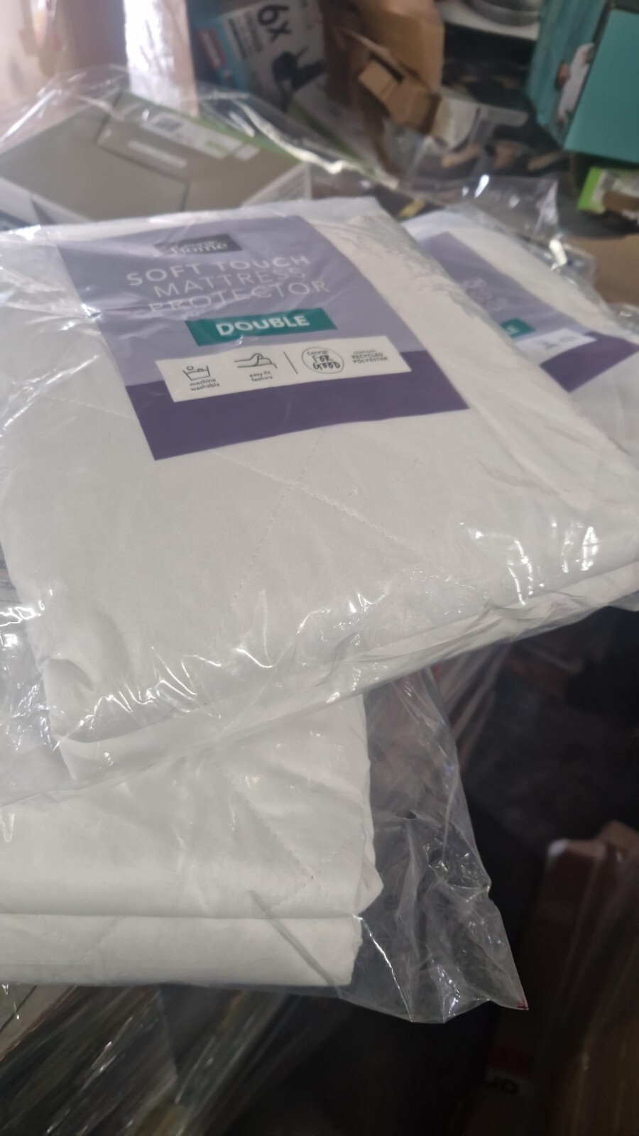 Soft Touch Mattress Protector Double eBay