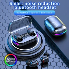 Bluetooth 5.3 Earbuds TWS True Wireless Headphones Earphone Waterproof All Phone