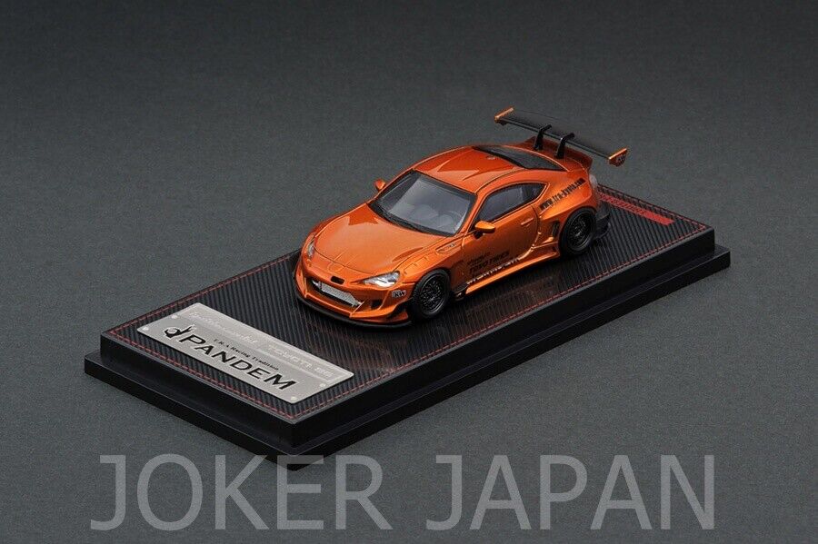 Ignition Model IG1752 1/64 PANDEM TOYOTA 86 V3 Orange Ignition Model IG1752 1/64 PANDEM TOYOTA 86 V3 Orange