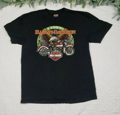 Harley Davidson Mens California Black Graphic Tee Shirt Size XL | eBay