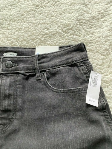 Falda vaquera negra para mujer Old Navy talla 6 (A11) - Imagen 2 de 5
