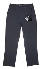 $98 Luxury Athletic Line: FOURLAPS Gray Stretch-Knit EVOLVE PANT Slim Fit US 8