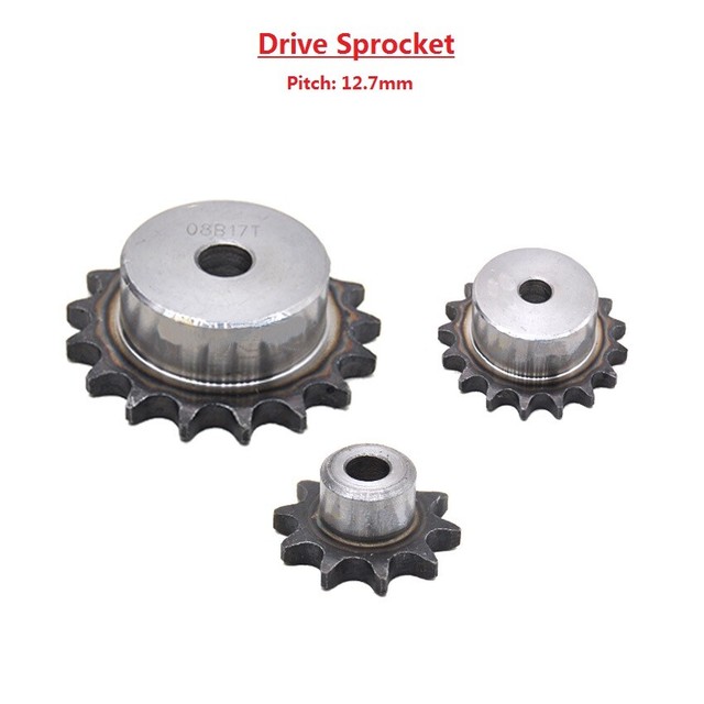 Roller Chain Drive Sprocket With Step 08B 960T Pitch 1/2" 12.7mm For