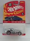Hot Wheels Classics Series 4 #7/15 Shelby Cobra Daytona Coupe Chrome Redline 5Sp