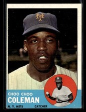 1963 Topps #27 Choo Choo Coleman