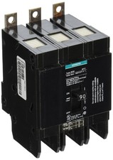 SIEMENS BQD390 90A 480V Circuit Breaker