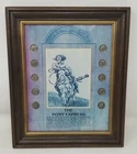 The Pony Express Mercury Dime Framed Coin Collection #21662