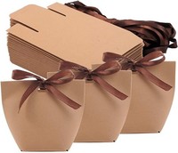 50 StüCk SüßIgkeitenschachteln Aus Kraftpapier, GeschenktüTen Aus Kraftpapier, G