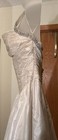 Demetrios 100% Silk Wedding Ballgown Dress Corset w Bodice Beaded w Crystals 10R — photo 8