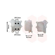 1x Ölkühler, Motoröl VAN WEZEL 52013700 passend für SUZUKI