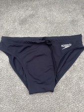 Men’s Speedo Classic navy 34” 🩲Swim Gym Sun Swim swimmers Speedos