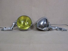New-0ld Stock And Genuine Ford - 1937-1939 Ford Script Fog Lights By Unity New-0ld Stock And Genuine Ford - 1937-1939 Ford Script Fog Lights By Unity