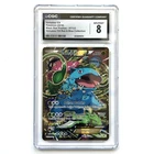 CGC Grade 8 NM/MINT Venusaur EX XY123: Black Star Promo Full Art Holographic
